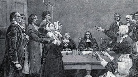 Salem witchcraft trial in 1784
